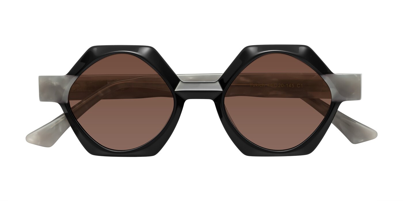Yukich - Black Tinted Sunglasses