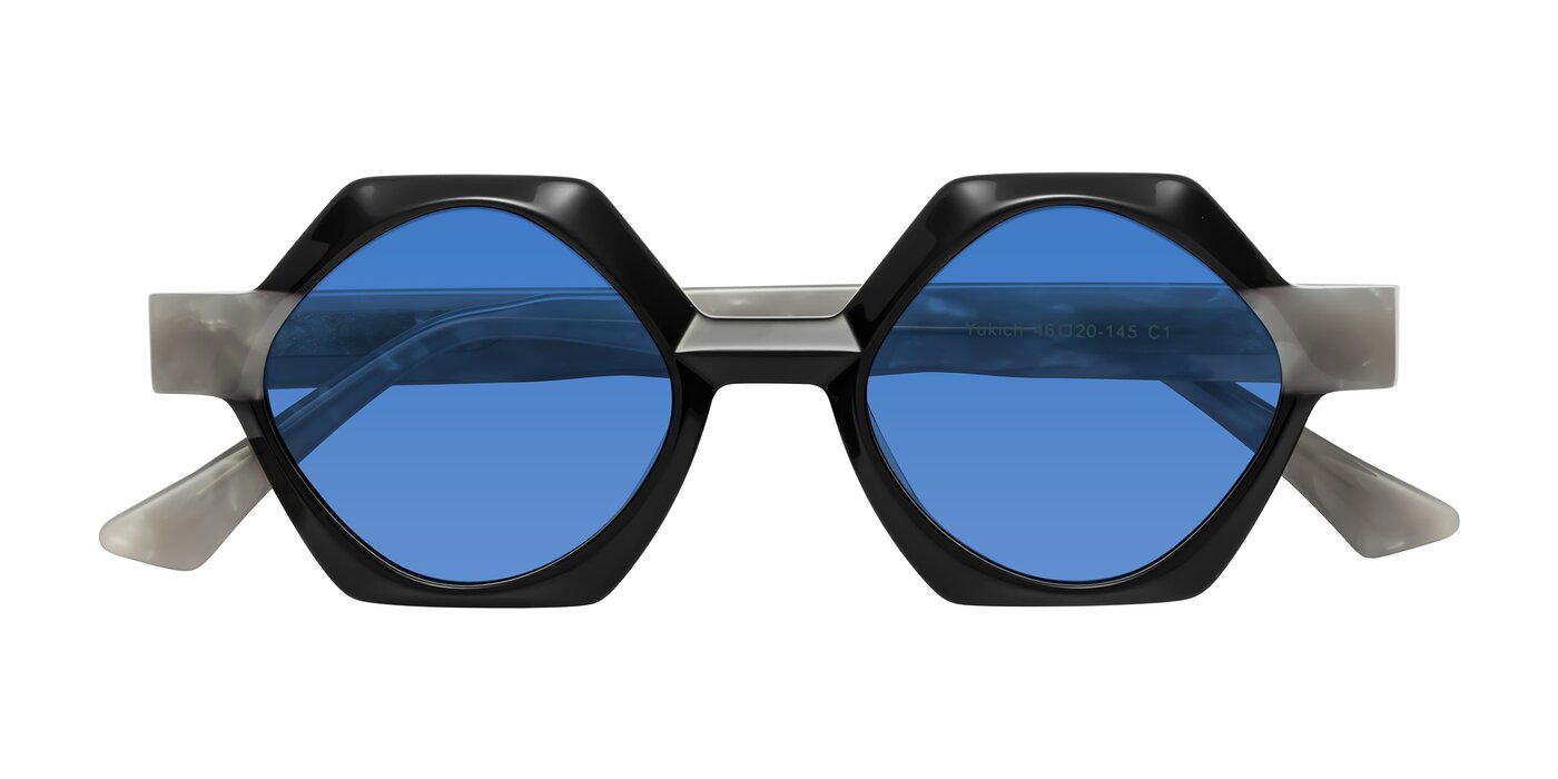 Yukich - Black Tinted Sunglasses