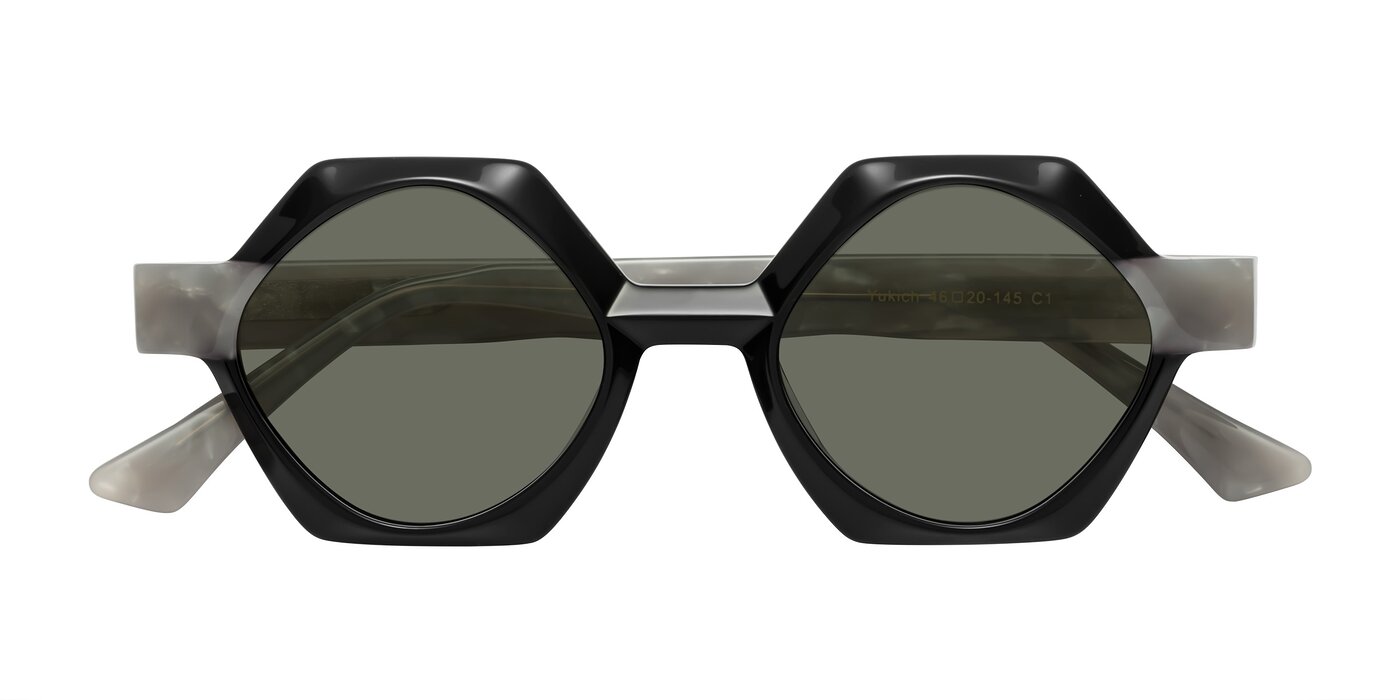 Yukich - Black Polarized Sunglasses