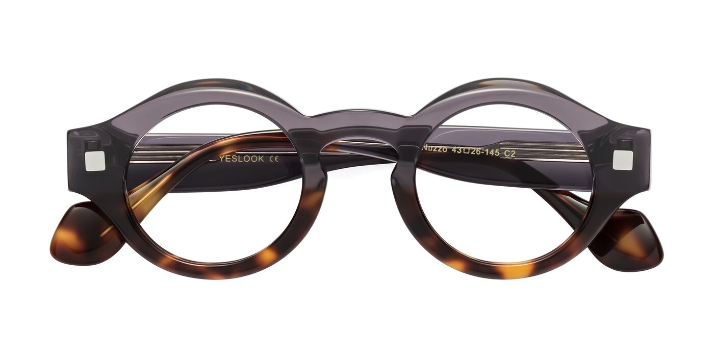 Nuzzo - Gray / Tortoise Eyeglasses