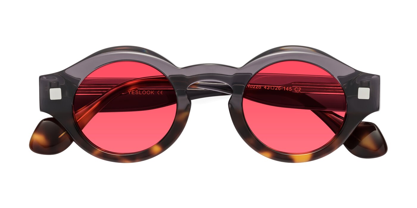 Nuzzo - Gray/Tortoise Tinted Sunglasses