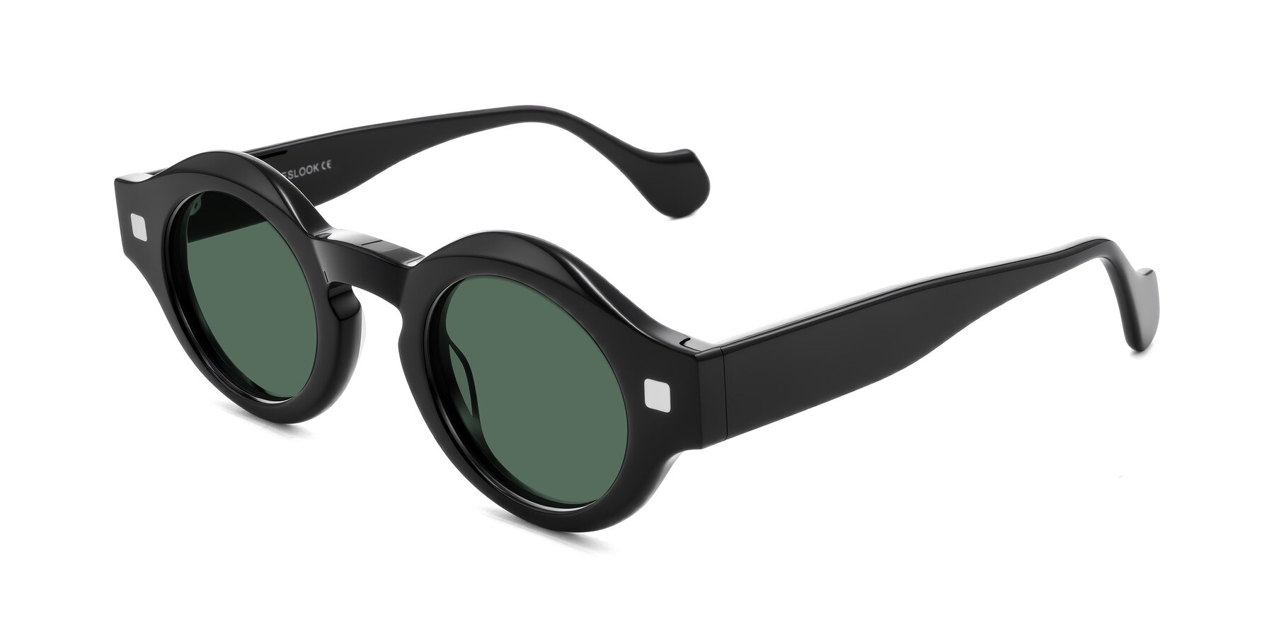 Angle of Nuzzo in Black with Green Polarized Lenses