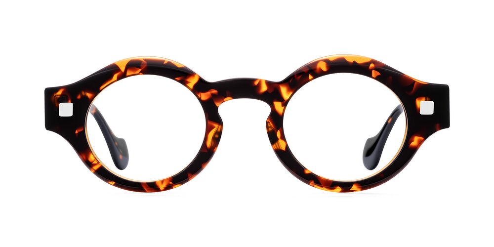Nuzzo - Yellow Tortoise Eyeglasses