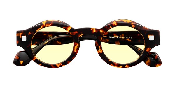 Front of Nuzzo in Yellow Tortoise
