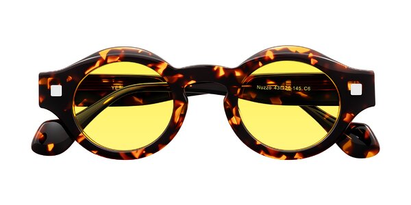Front of Nuzzo in Yellow Tortoise