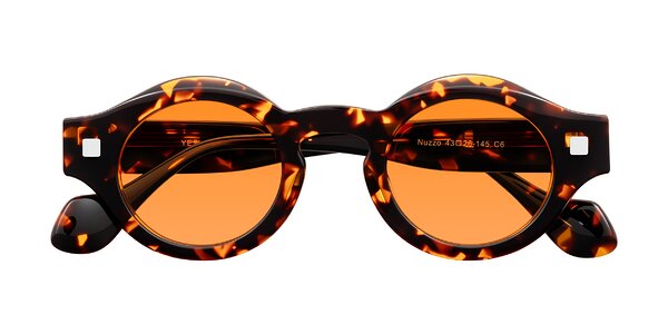 Front of Nuzzo in Yellow Tortoise