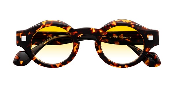 Front of Nuzzo in Yellow Tortoise