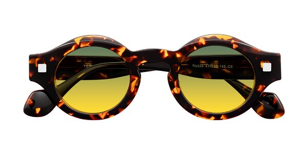 Front of Nuzzo in Yellow Tortoise