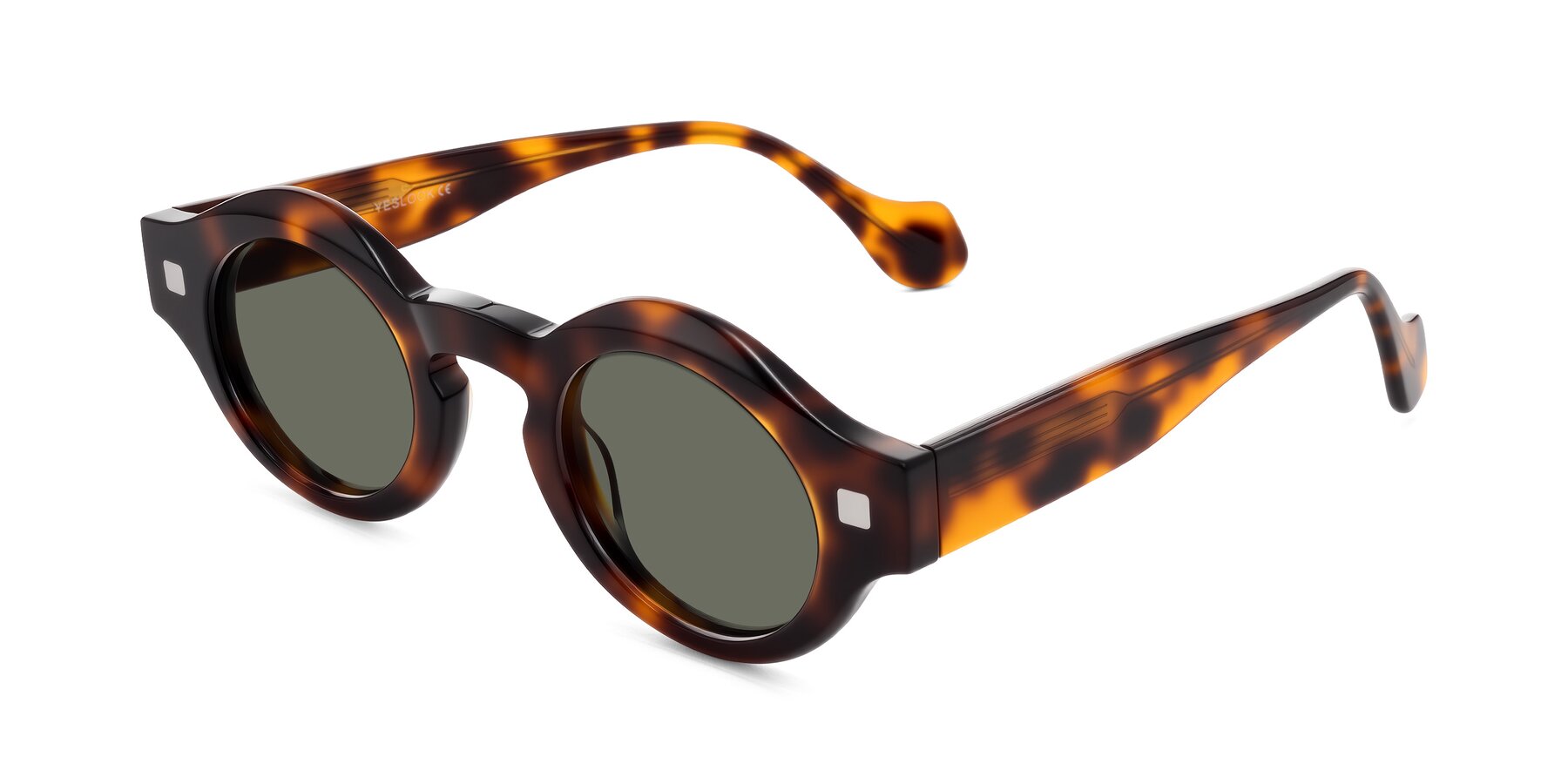 Angle of Nuzzo in Tortoise with Gray Polarized Lenses