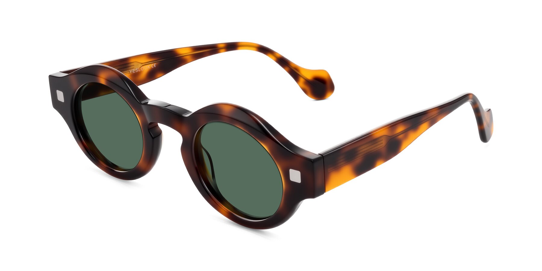 Angle of Nuzzo in Tortoise with Green Polarized Lenses
