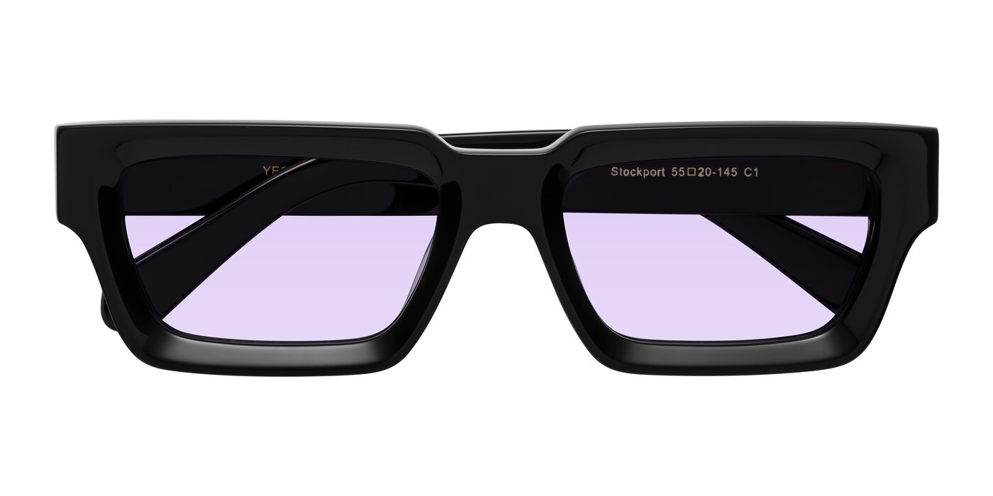 Stockport - Black Tinted Sunglasses