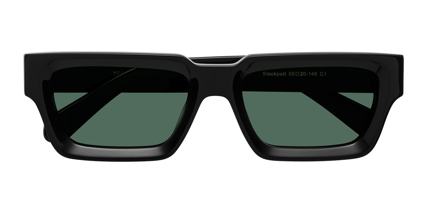 Stockport - Black Polarized Sunglasses