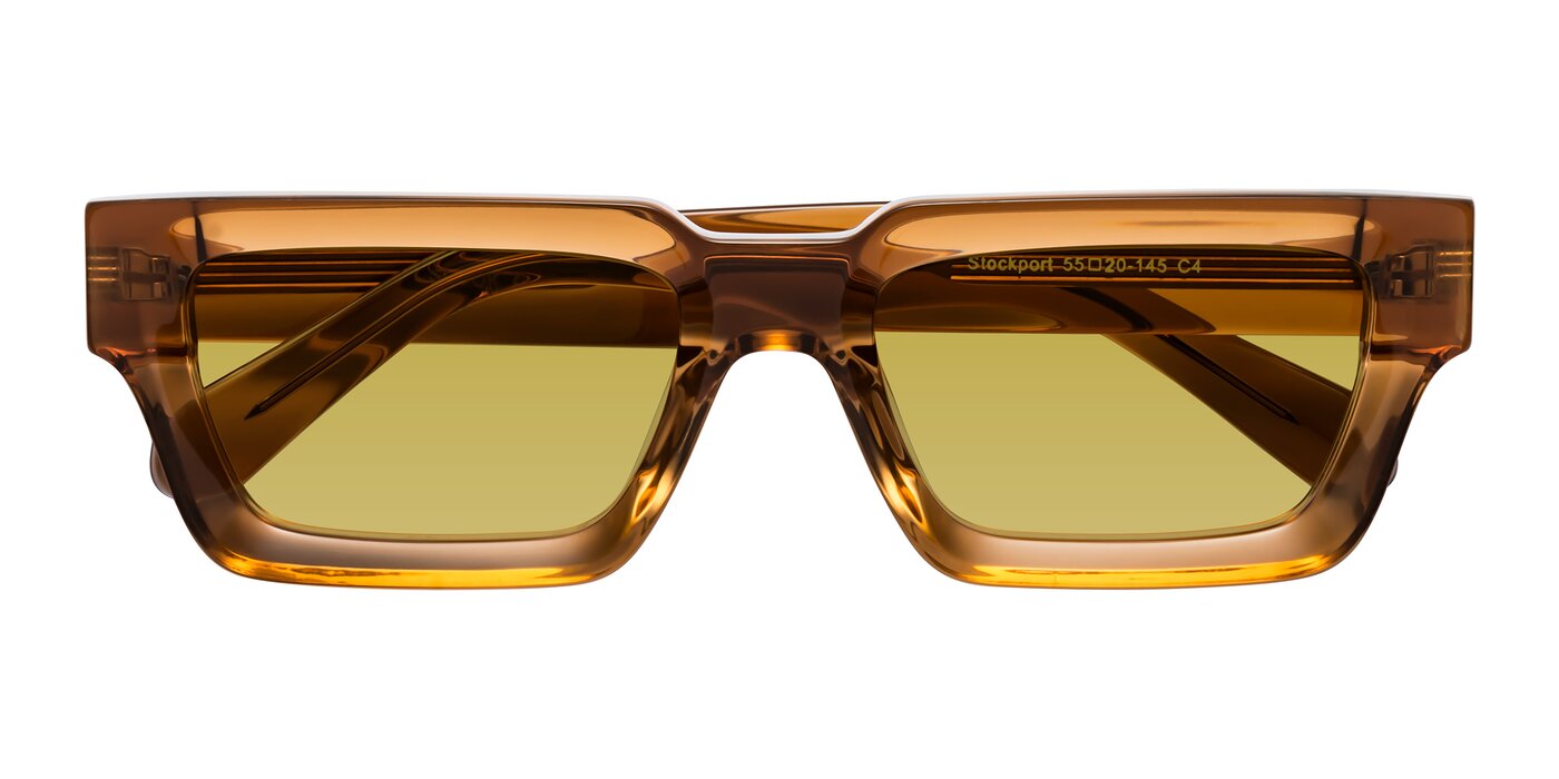 Stockport - Maple Syrup Tinted Sunglasses