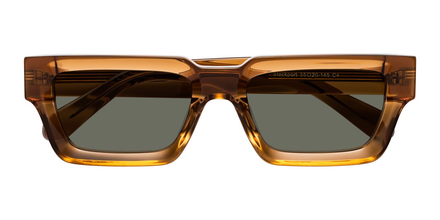 Stockport - Maple Syrup Polarized Sunglasses