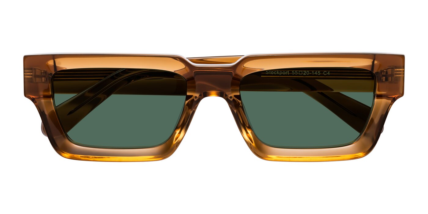 Stockport - Maple Syrup Polarized Sunglasses