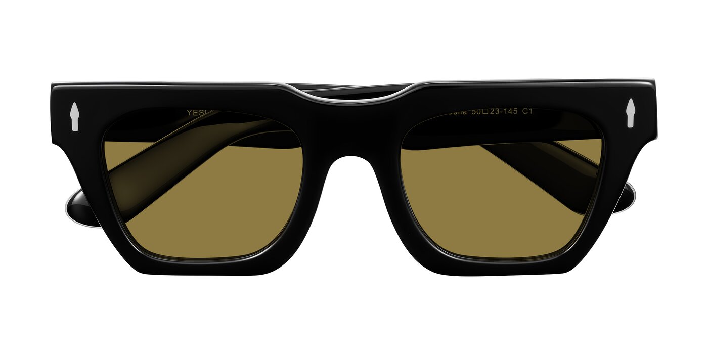 Padulla - Black Polarized Sunglasses