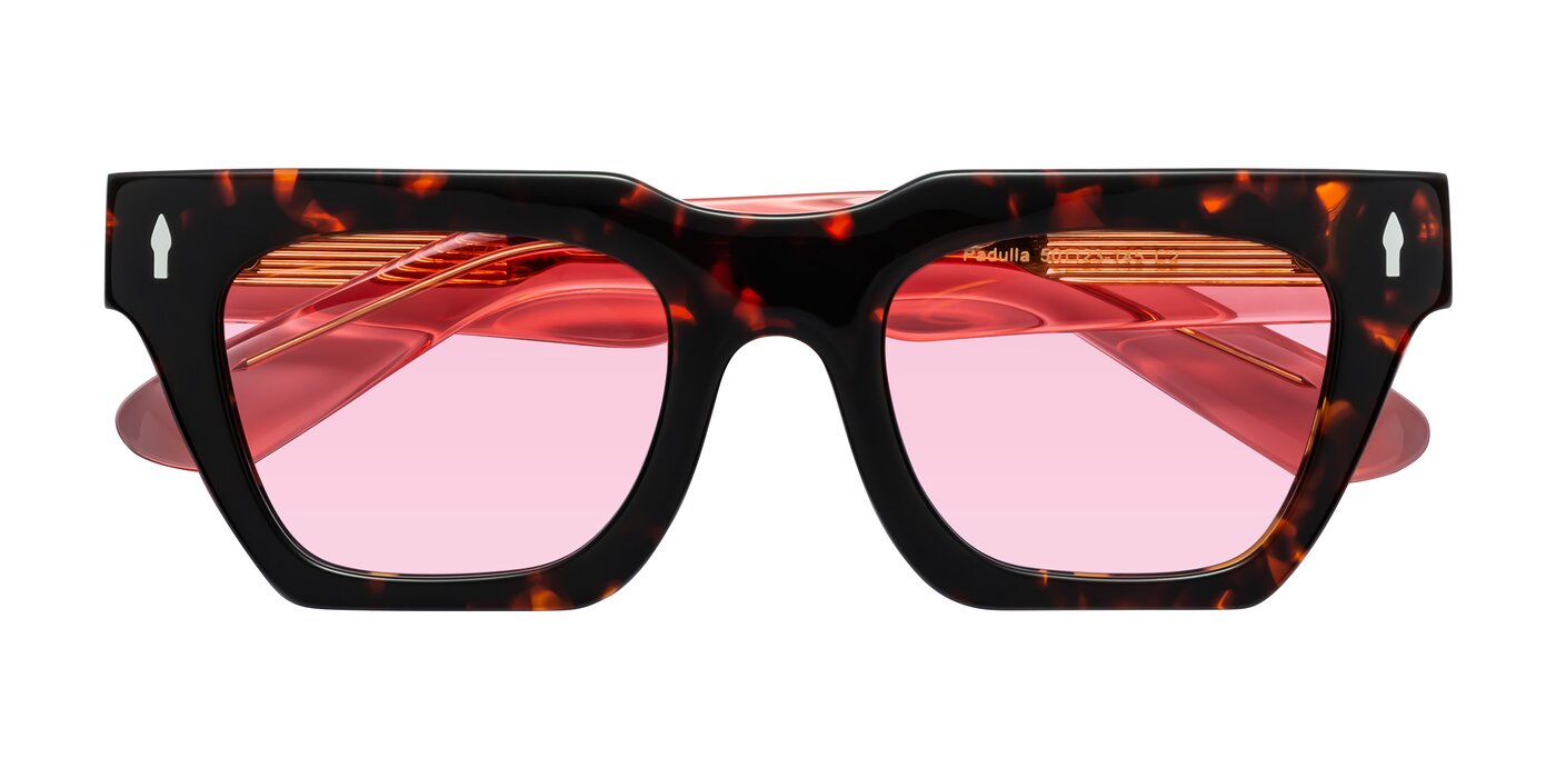Padulla - Tortoise/Light Red Tinted Sunglasses