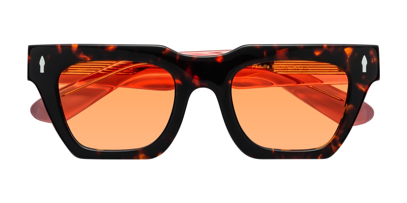 Padulla - Tortoise/Light Red Tinted Sunglasses