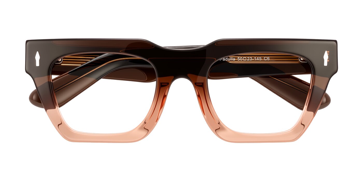 Padulla - Gradient Brown Reading Glasses