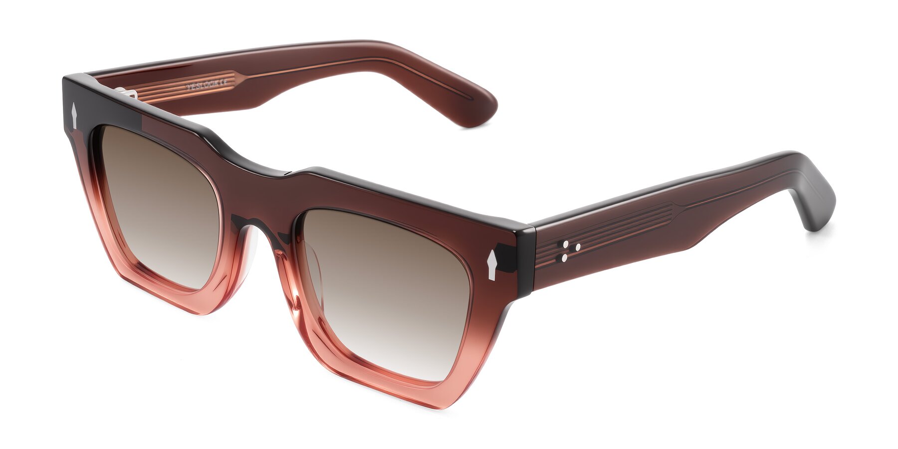 Angle of Padulla in Gradient Brown with Brown Gradient Lenses