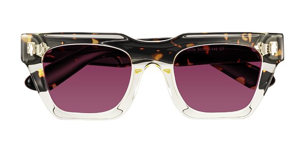 Front of Padulla in Light Yellow/Tortoise