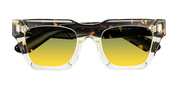 Front of Padulla in Light Yellow/Tortoise
