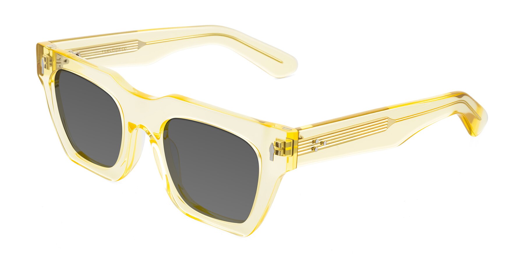 Angle of Padulla in Champagne with Medium Gray Tinted Lenses