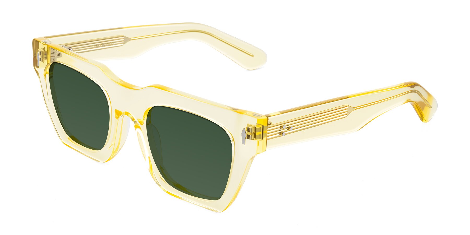 Angle of Padulla in Champagne with Green Tinted Lenses