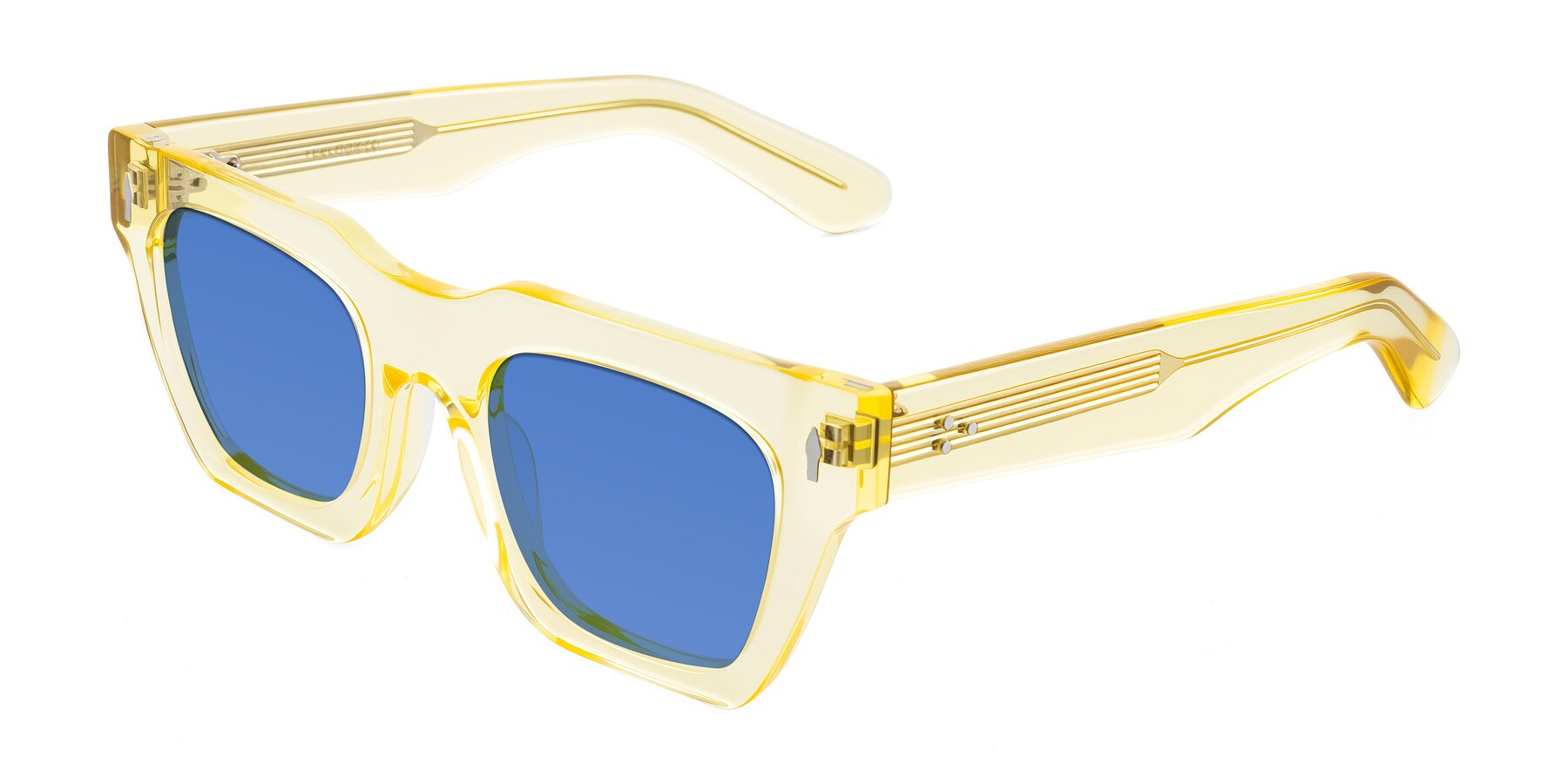 Angle of Padulla in Champagne with Blue Tinted Lenses