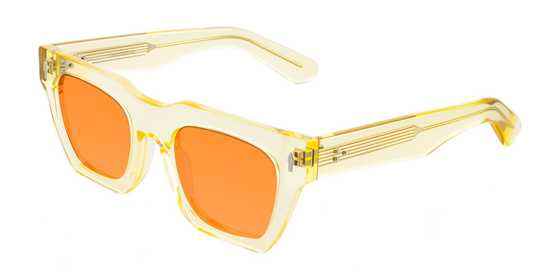 Angle of Padulla in Champagne with Orange Tinted Lenses