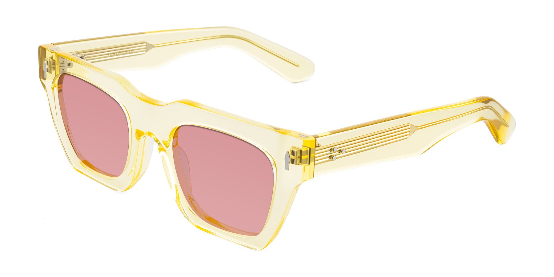 Angle of Padulla in Champagne with Medium Garnet Tinted Lenses