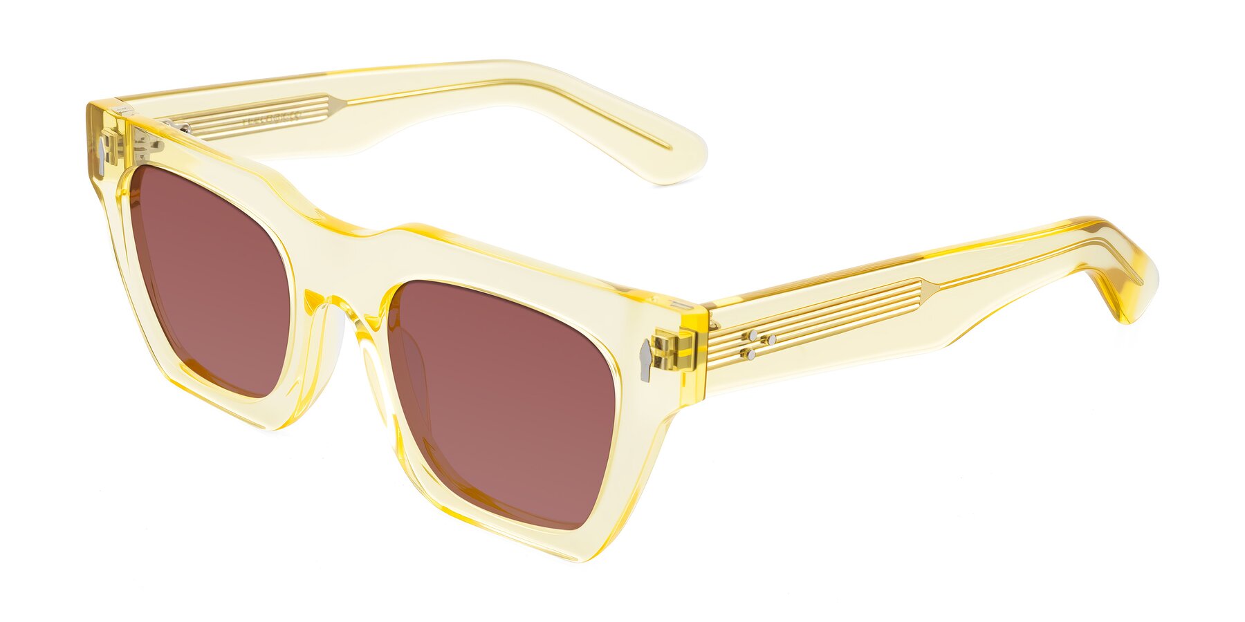 Angle of Padulla in Champagne with Garnet Tinted Lenses