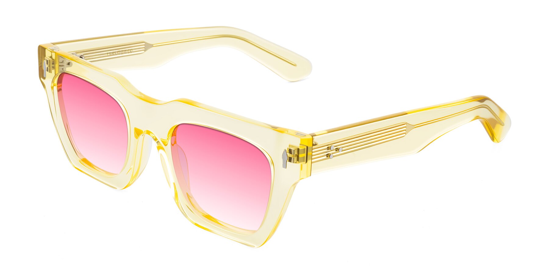 Angle of Padulla in Champagne with Pink Gradient Lenses