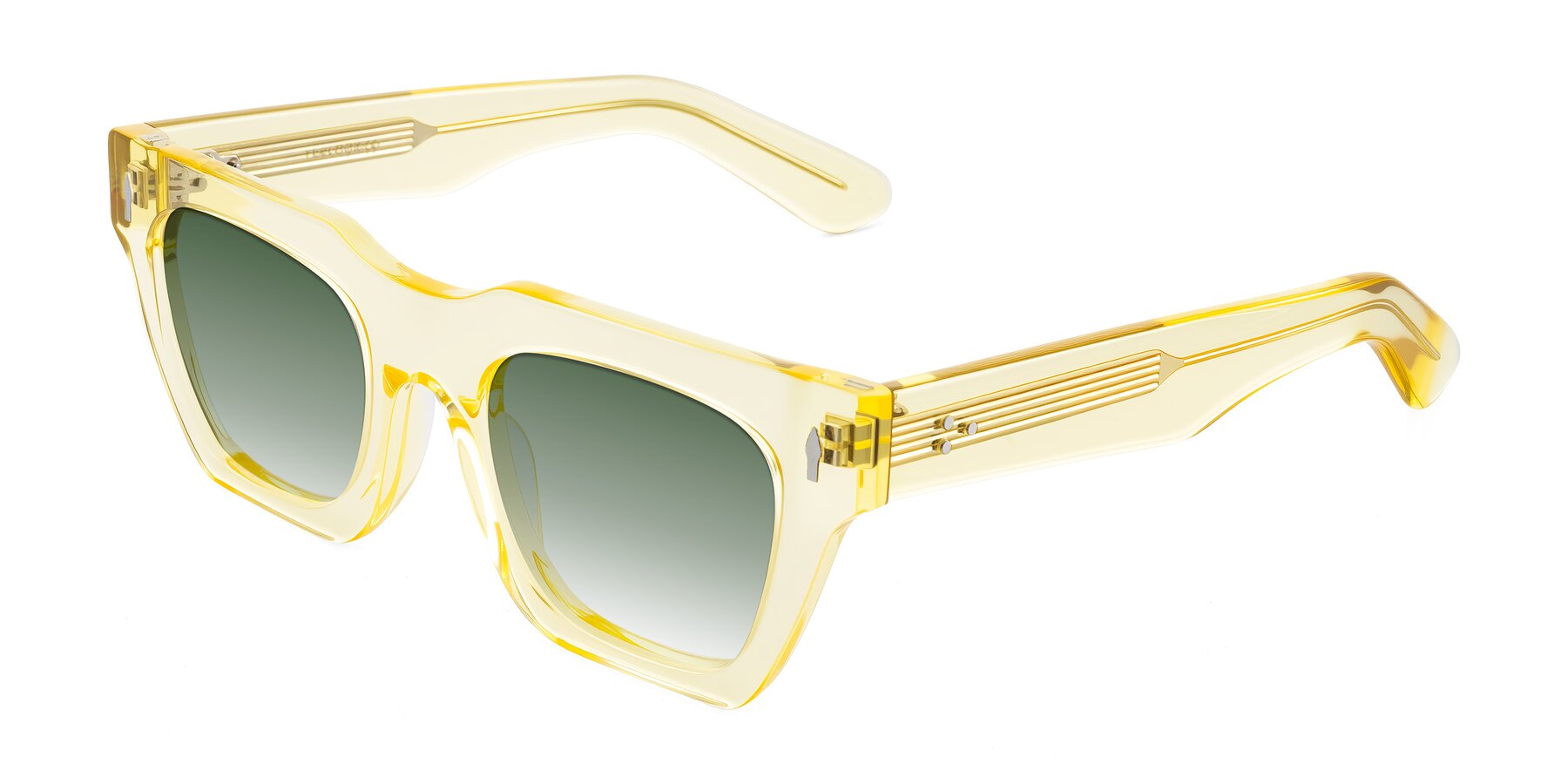 Angle of Padulla in Champagne with Green Gradient Lenses