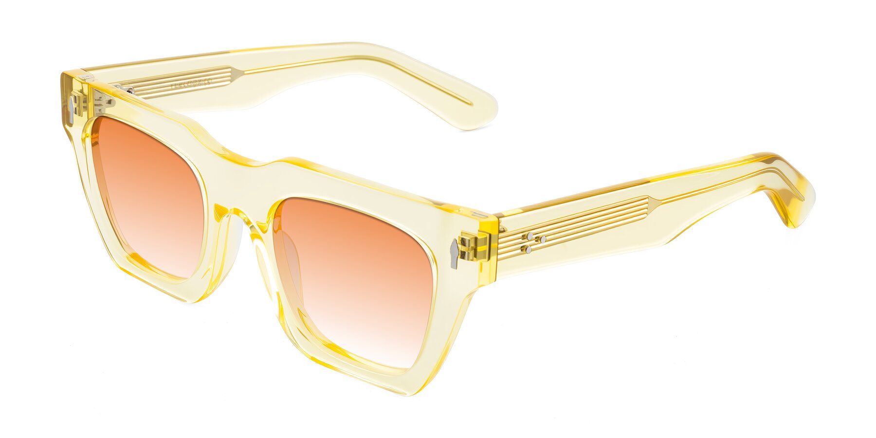 Angle of Padulla in Champagne with Orange Gradient Lenses