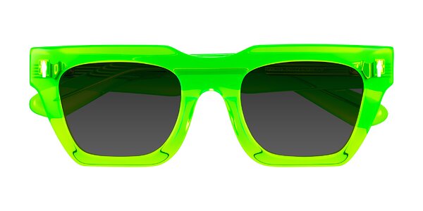 Front of Padulla in Neon Green