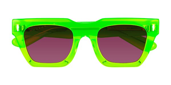 Front of Padulla in Neon Green