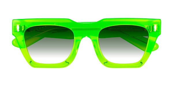 Front of Padulla in Neon Green