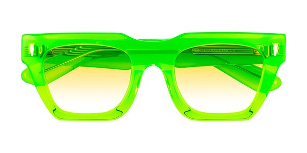 Front of Padulla in Neon Green