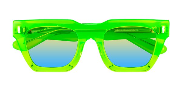 Front of Padulla in Neon Green