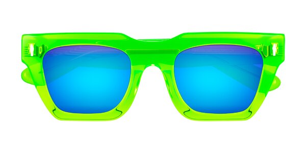 Front of Padulla in Neon Green