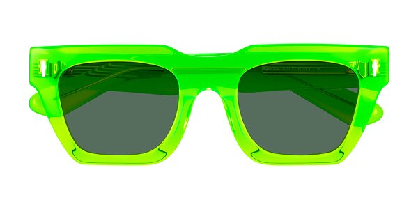 Front of Padulla in Neon Green