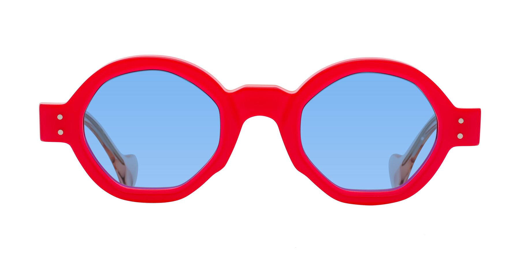 Tzivara - Neon Red Sunglasses