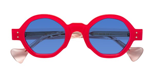 Front of Tzivara in Neon Red
