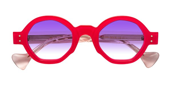 Front of Tzivara in Neon Red