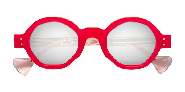 Front of Tzivara in Neon Red