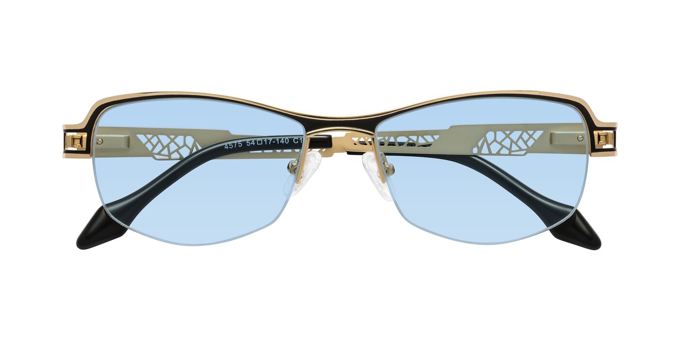Tejeda - Gold/Black Tinted Sunglasses