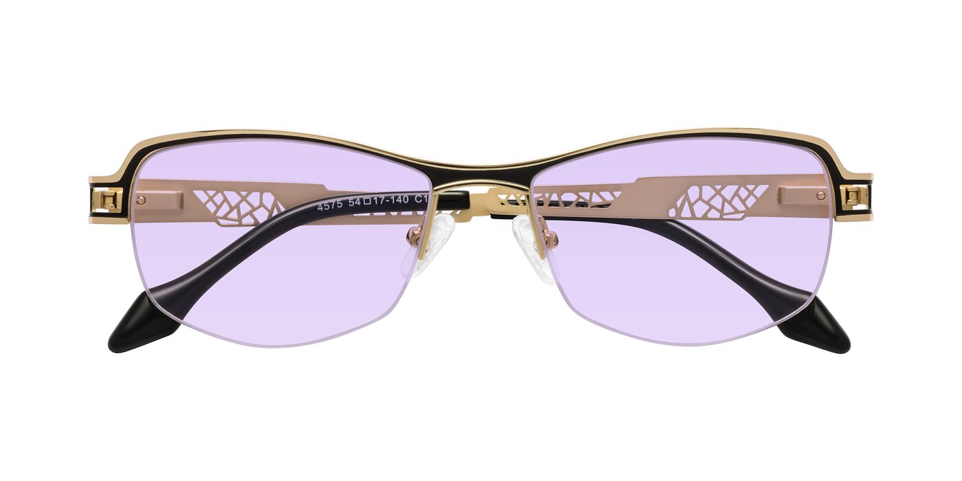 Tejeda - Gold/Black Tinted Sunglasses