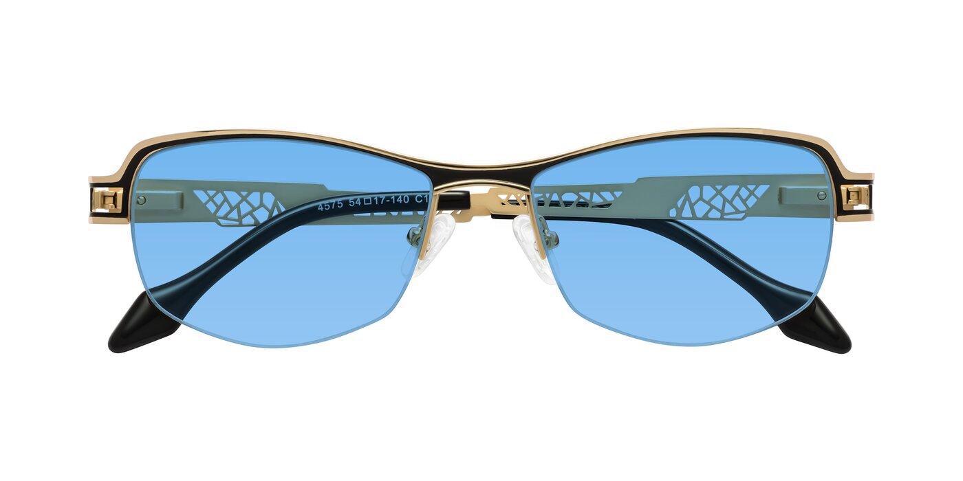 Tejeda - Gold/Black Tinted Sunglasses