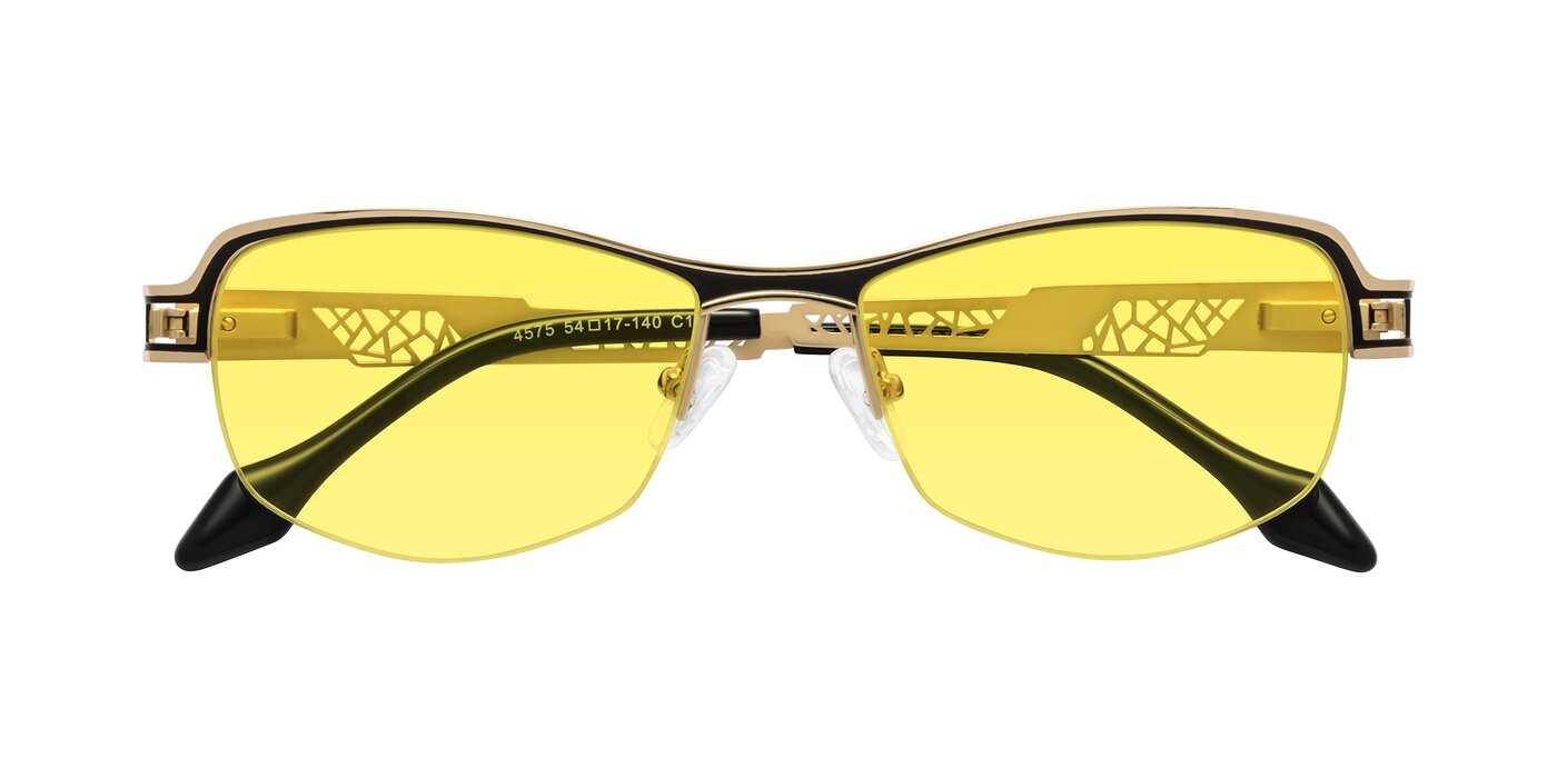 Tejeda - Gold/Black Tinted Sunglasses